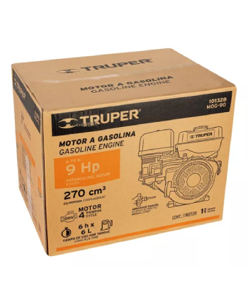 MOTOR A GASOLINA 9 HP TRUPER