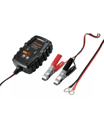 CARGADOR BATERÍAS TESTER DE 1 A BATERIA DE 6 Y 12V TRUPER