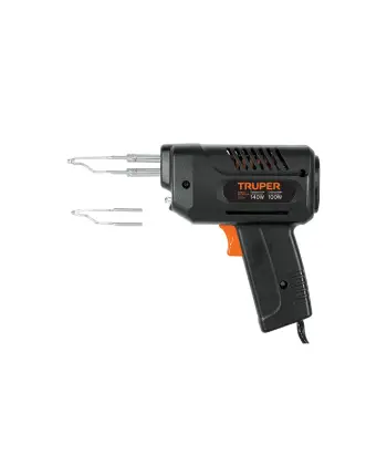 CAUTÍN 140 W TIPO PISTOLA CON 2 TEMPERATURAS, TRUPER