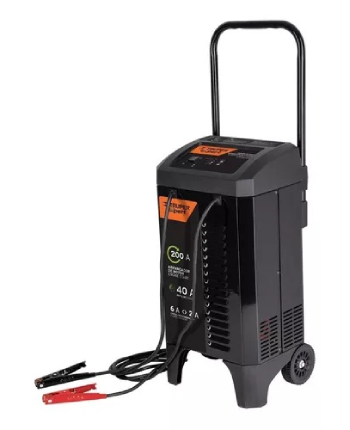 CARGADOR ARRANCADOR AUTOMATICO PARA BATERÍAS 12 V 200A TRUPER