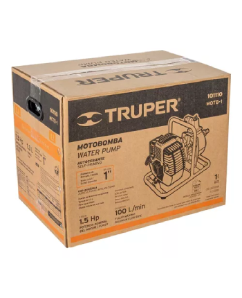 BOMBA CAUDAL 1 1/2 HP TRUPER