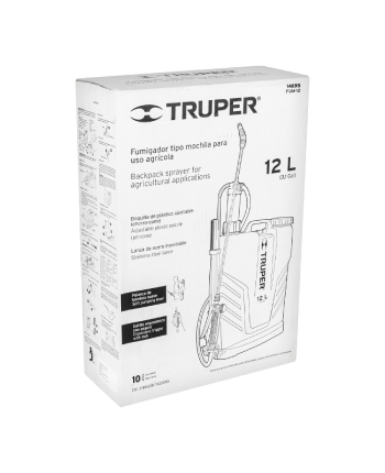 FUMIGADORA 12 LITROS TRUPER