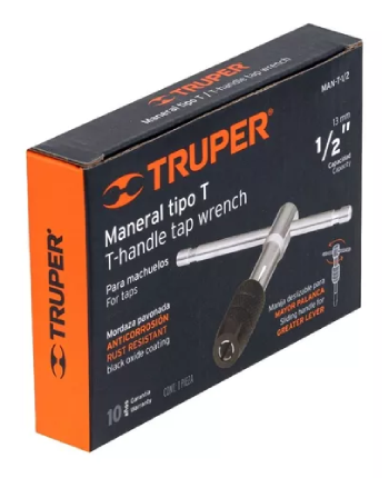 MANERAL TIPO T 1/2” TRUPER