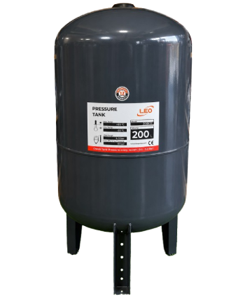 TANQUE HIDROACUMULADOR DE MEMBRANA 200 L LEO