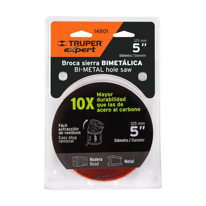BROCASIERRA BIMETALICA 5" TRUPER