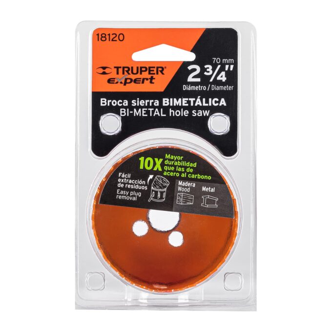 BROCASIERRA BIMETALICA 2 -3/4" TRUPER