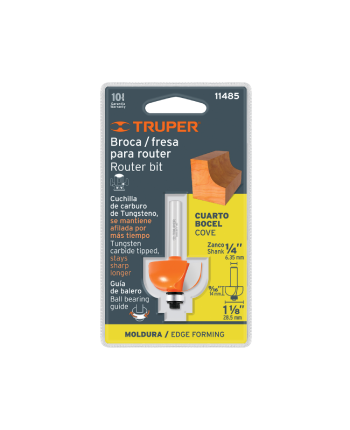 FRESA CUARTO BOCEL - BALINERA 1 1/8” TRUPER