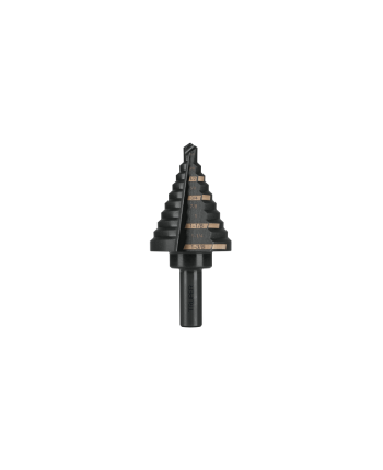 BROCA ESCALONADA ÓXIDO NEGRO 10ESCALONES 1/4 A 1-3/8”,TRUPER