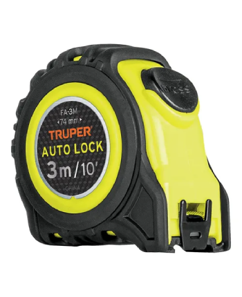 FLEXÓMETRO 3 M AUTO LOCK TRUPER