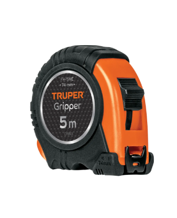 FLEXÓMETRO 5 M GRIPPER TRUPER