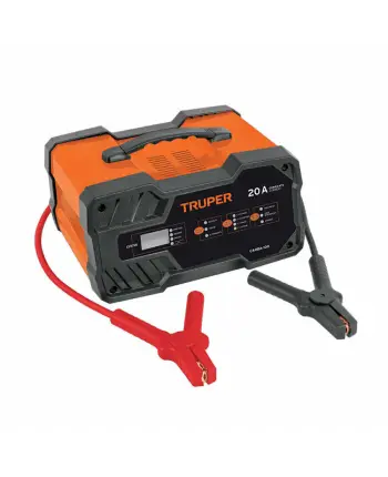 CARGADOR DE BATERÍAS 20 A ARRANCADOR DE 100ª 12V/24V TRUPER