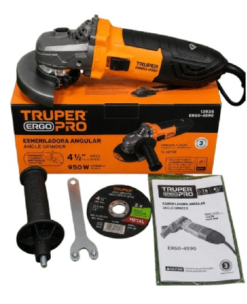 PULIDORA 4 1/2`` 950 WATTS TRUPER PRO
